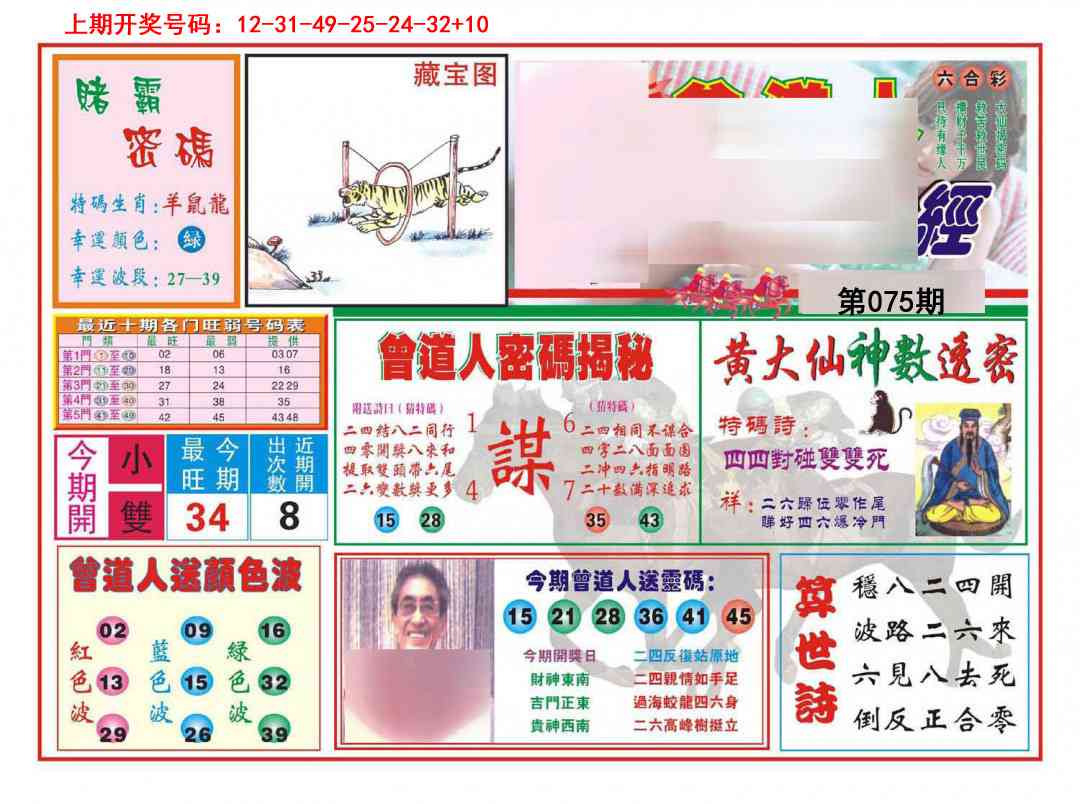 075期赢钱一经[图]