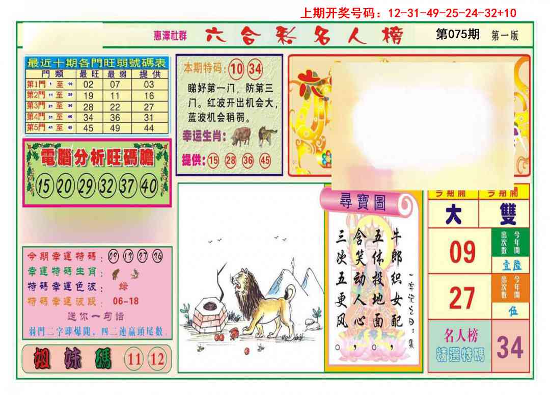 075期名人榜A[图]